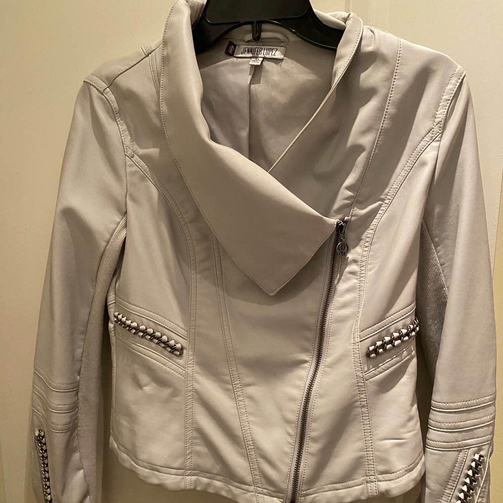 JLo Faux leather Moto jacket - Picture 5 of 8